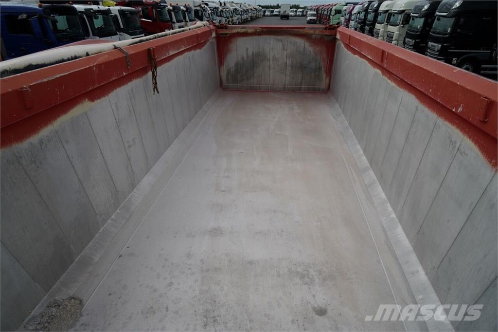 Metal-Fach WYWROTKA 25 m3 / ALUMINIOWA / OŚ PODNOSZONA / 5 1 Kippers