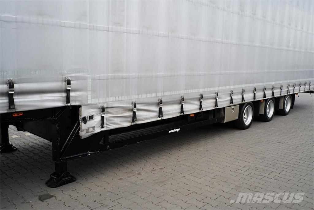 Meusburger / JUMBO / FIRANKA / MPG - 3 / MEGA / WYS. 3,2 M Тентовані напівпричепи
