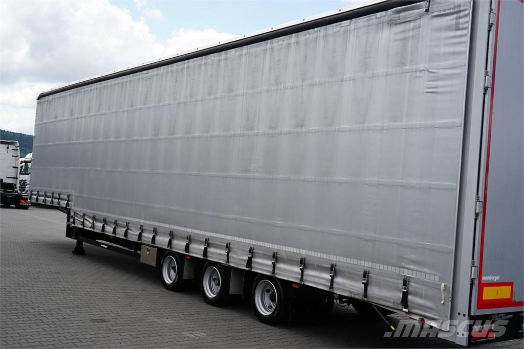 Meusburger / JUMBO / FIRANKA / MPG - 3 / MEGA / WYS. 3,2 M Тентовані напівпричепи