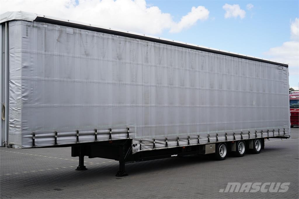 Meusburger / JUMBO / FIRANKA / MPG - 3 / MEGA / WYS. 3,2 M Тентовані напівпричепи