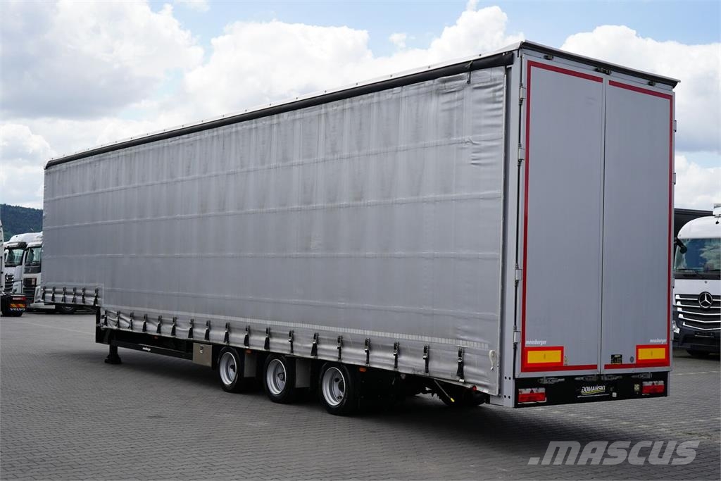 Meusburger / JUMBO / FIRANKA / MPG - 3 / MEGA / WYS. 3,2 M Тентовані напівпричепи