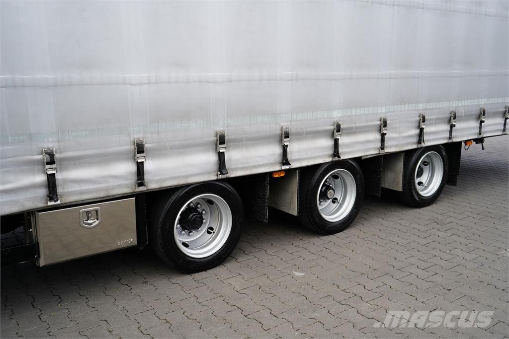 Meusburger / JUMBO / FIRANKA / MPG - 3 / MEGA / WYS. 3,2 M Тентовані напівпричепи