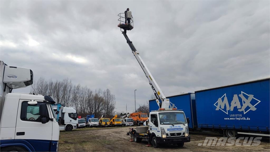 Nissan Cabstar 2,5 tdi - Palfinger P200 TXE - 20m Autoplošiny
