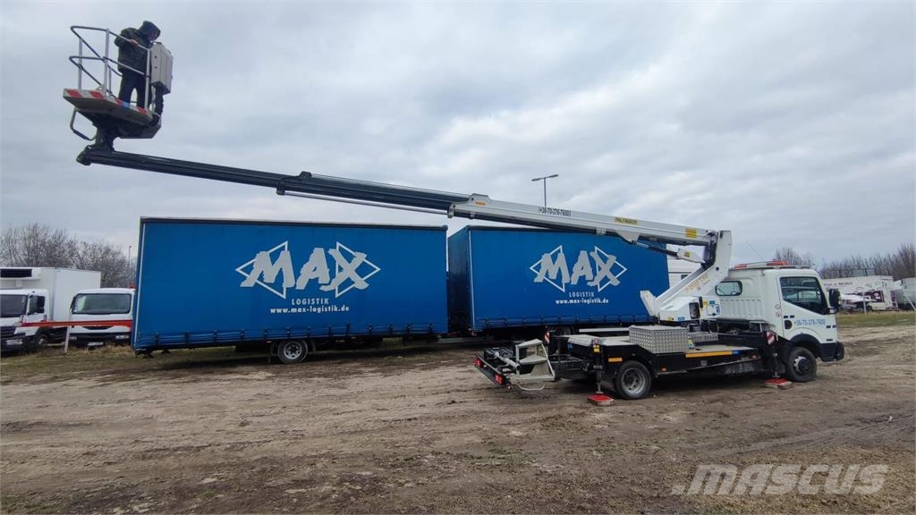 Nissan Cabstar 2,5 tdi - Palfinger P200 TXE - 20m Autoplošiny