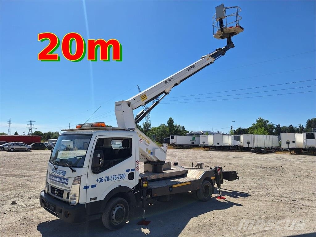 Nissan Cabstar 2,5 tdi - Palfinger P200 TXE - 20m Autoplošiny