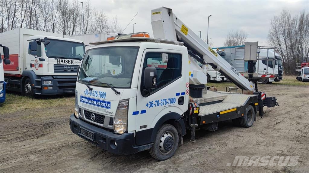 Nissan Cabstar 2,5 tdi - Palfinger P200 TXE - 20m Autoplošiny