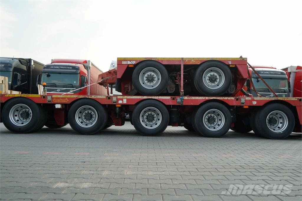 Nooteboom EURO -111-25-ID   NISKOPODWOZIE / ROZCIĄGANA / INT نصف مقطورة مسطحة منخفضة