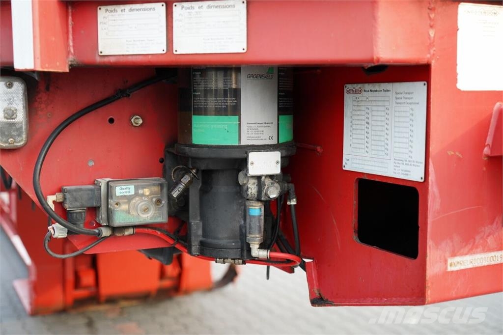 Nooteboom EURO -111-25-ID   NISKOPODWOZIE / ROZCIĄGANA / INT نصف مقطورة مسطحة منخفضة