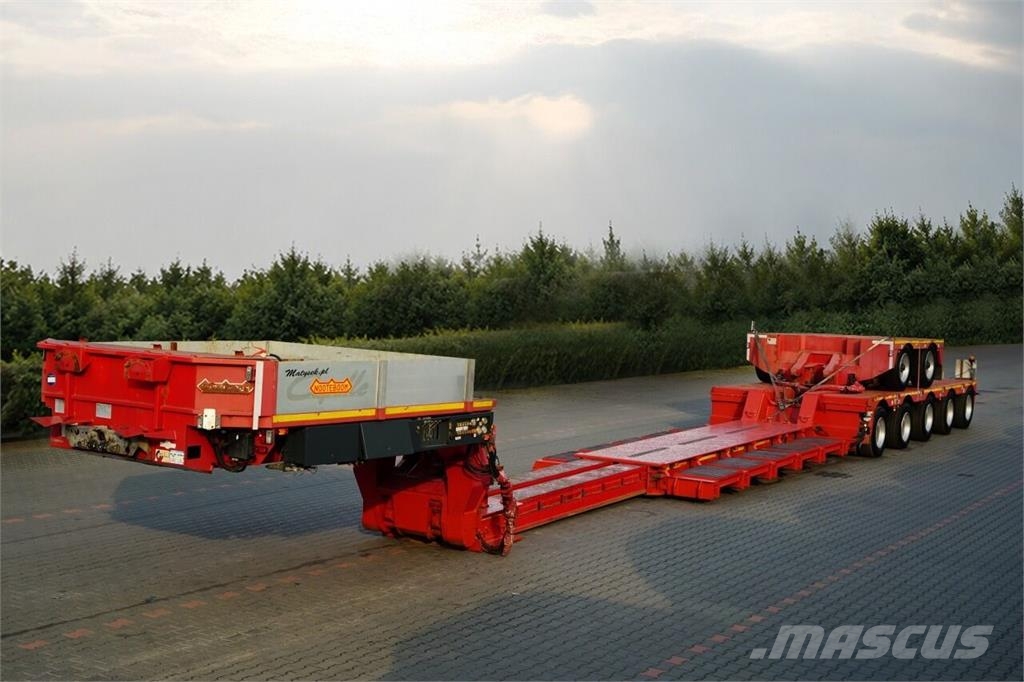 Nooteboom EURO -111-25-ID   NISKOPODWOZIE / ROZCIĄGANA / INT نصف مقطورة مسطحة منخفضة