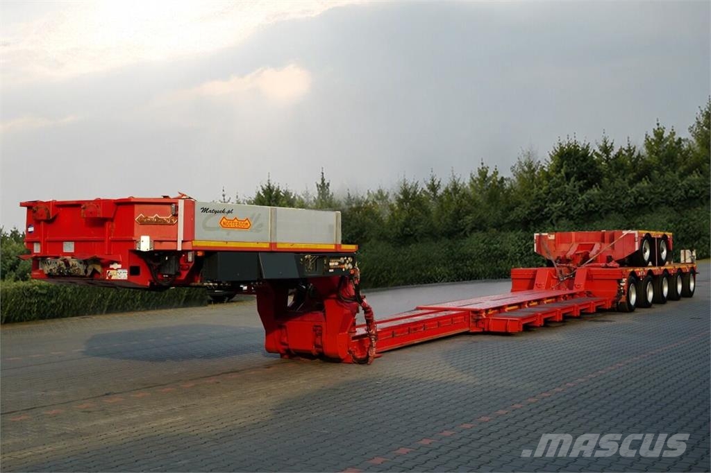 Nooteboom EURO -111-25-ID   NISKOPODWOZIE / ROZCIĄGANA / INT نصف مقطورة مسطحة منخفضة