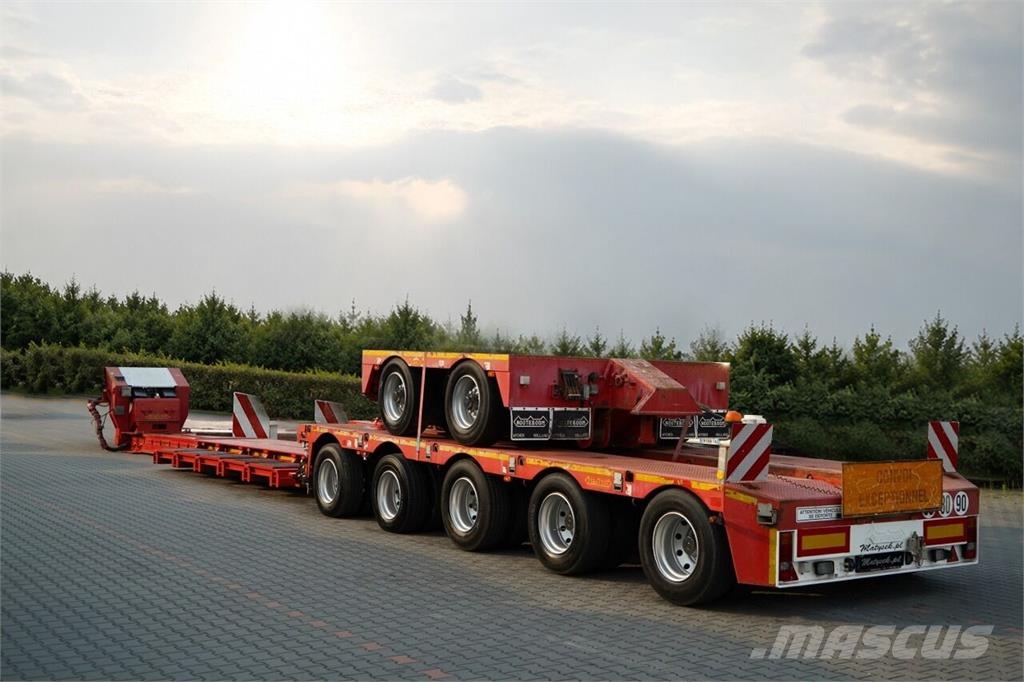Nooteboom EURO -111-25-ID   NISKOPODWOZIE / ROZCIĄGANA / INT نصف مقطورة مسطحة منخفضة