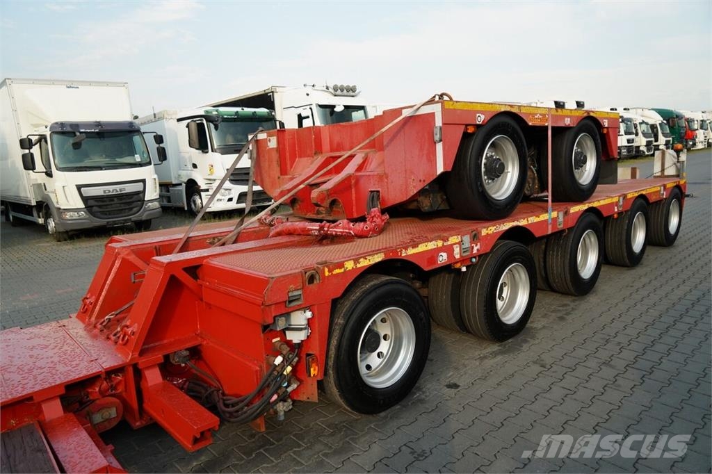 Nooteboom EURO -111-25-ID   NISKOPODWOZIE / ROZCIĄGANA / INT نصف مقطورة مسطحة منخفضة