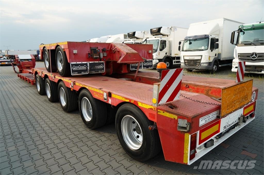 Nooteboom EURO -111-25-ID   NISKOPODWOZIE / ROZCIĄGANA / INT نصف مقطورة مسطحة منخفضة
