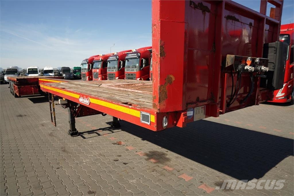 Nooteboom / NACZEPA / PLATFORMA - 20,1 M / ROZCIĄGANA / OSIE Poluprikolice za autotransporter