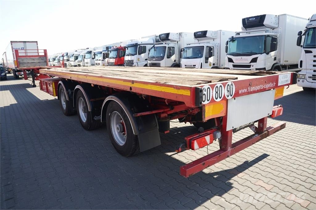 Nooteboom / NACZEPA / PLATFORMA - 20,1 M / ROZCIĄGANA / OSIE Poluprikolice za autotransporter