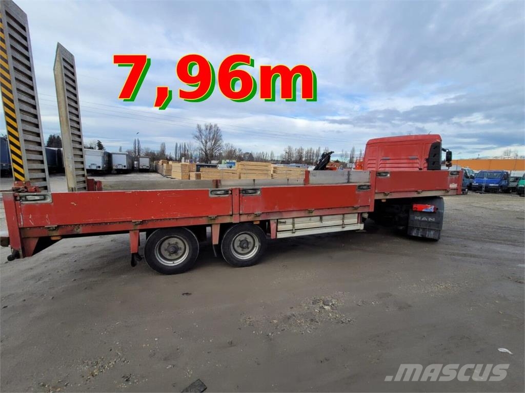 Noyens BE 9.8 tons trailer - 7,96 m Semi remorque surbaissée