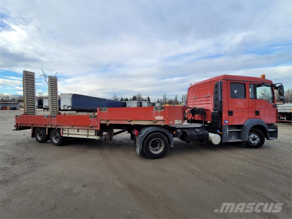 Noyens BE 9.8 tons trailer - 7,96 m Semi remorque surbaissée