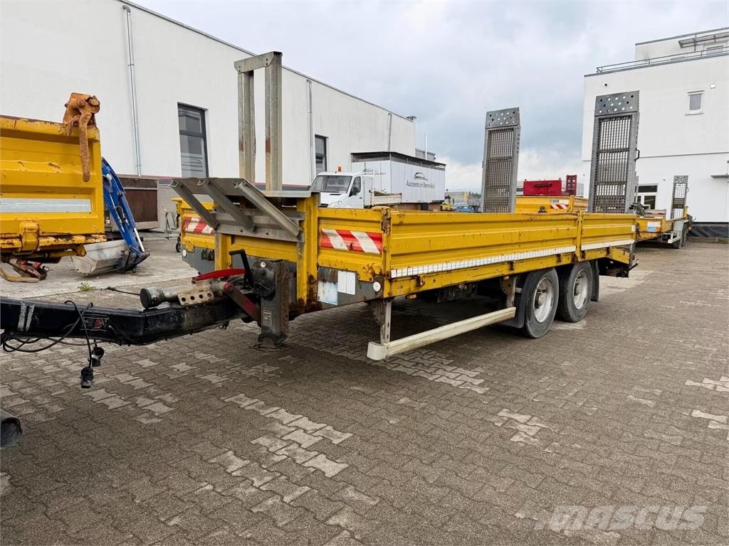 Obermaier T-MAX 110 / Ramps / Payload: 8,890 kg / TOP CONDIT مقطورات مركبات نقل