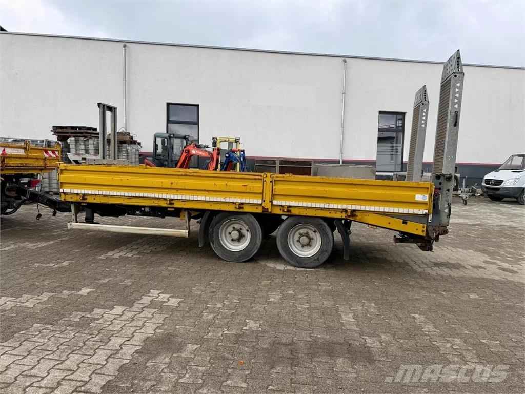 Obermaier T-MAX 110 / Ramps / Payload: 8,890 kg / TOP CONDIT مقطورات مركبات نقل