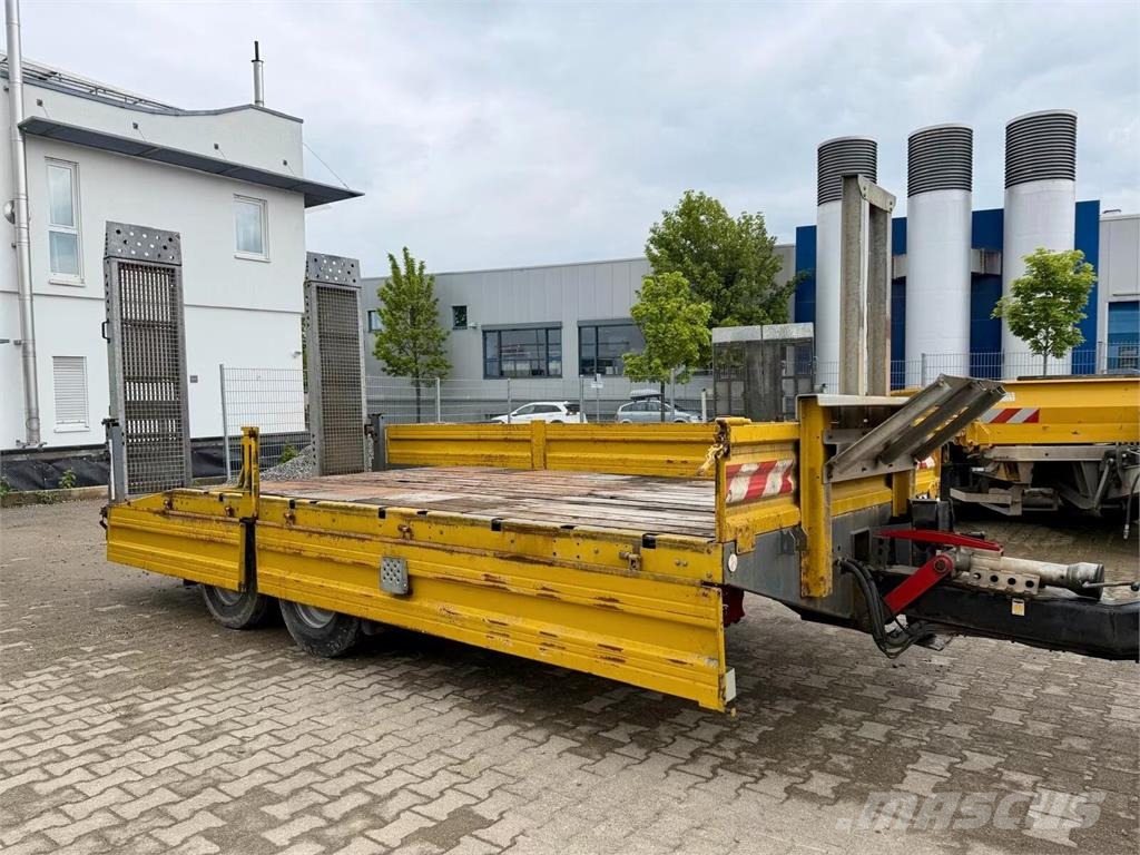 Obermaier T-MAX 110 / Ramps / Payload: 8,890 kg / TOP CONDIT مقطورات مركبات نقل