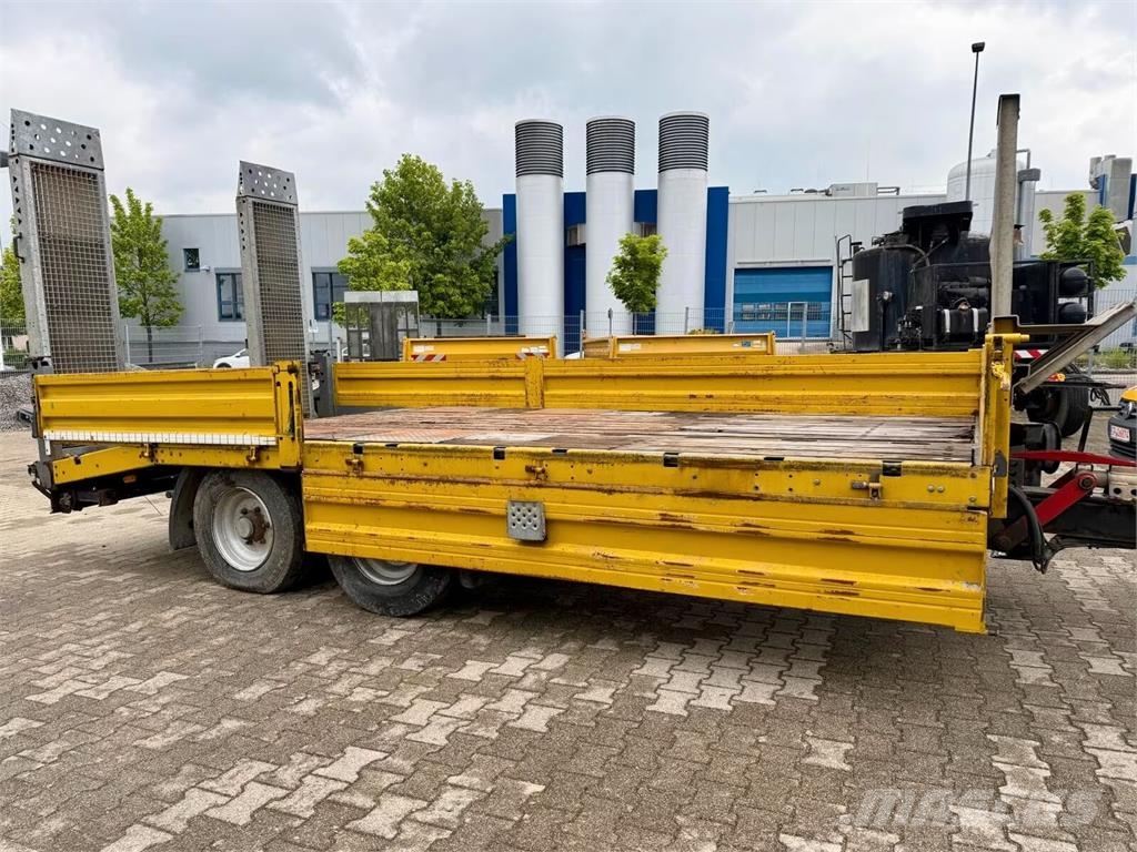 Obermaier T-MAX 110 / Ramps / Payload: 8,890 kg / TOP CONDIT مقطورات مركبات نقل