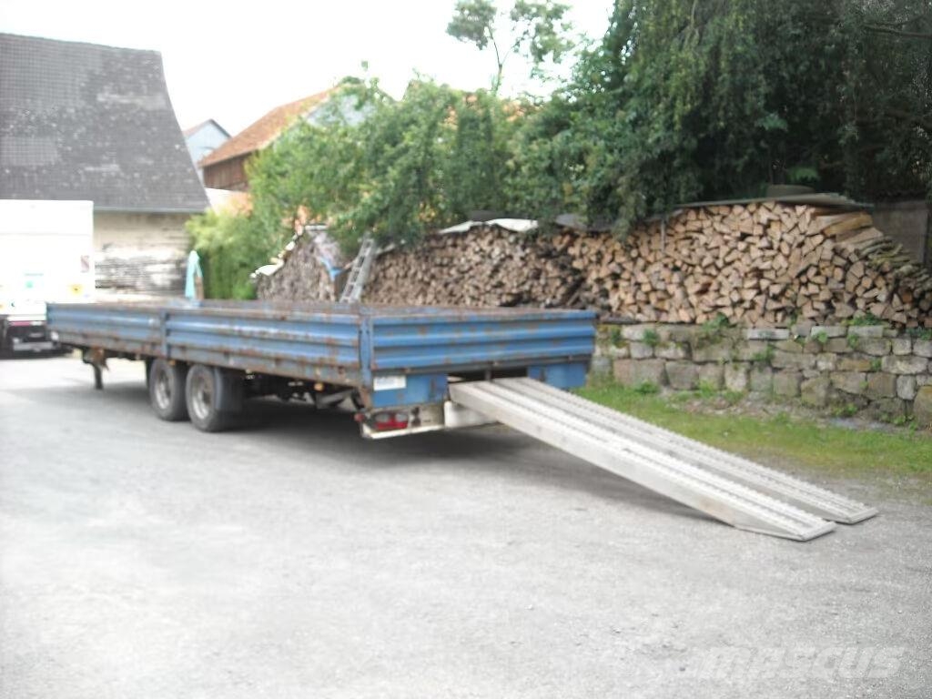 Obermaier TUE 119 / Loading Length 8.20 m / Aluminium Ramps مقطوروات مسطحة/مفصلية الجوانب