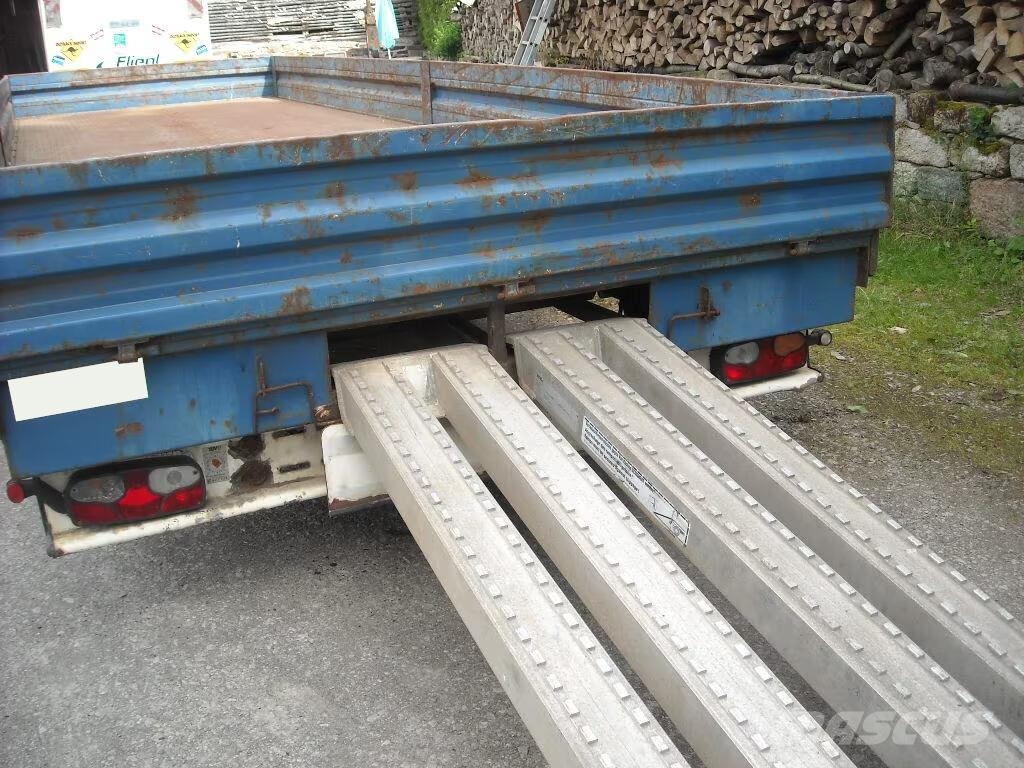 Obermaier TUE 119 / Loading Length 8.20 m / Aluminium Ramps مقطوروات مسطحة/مفصلية الجوانب