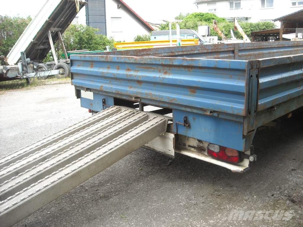 Obermaier TUE 119 / Loading Length 8.20 m / Aluminium Ramps مقطوروات مسطحة/مفصلية الجوانب