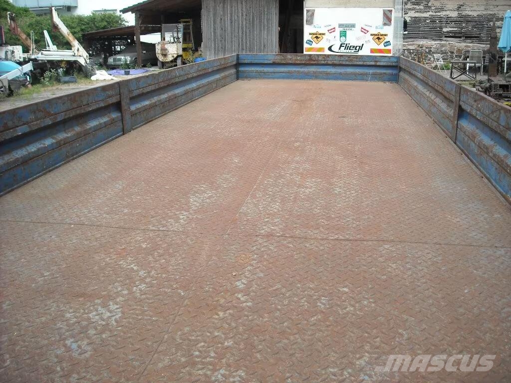 Obermaier TUE 119 / Loading Length 8.20 m / Aluminium Ramps مقطوروات مسطحة/مفصلية الجوانب