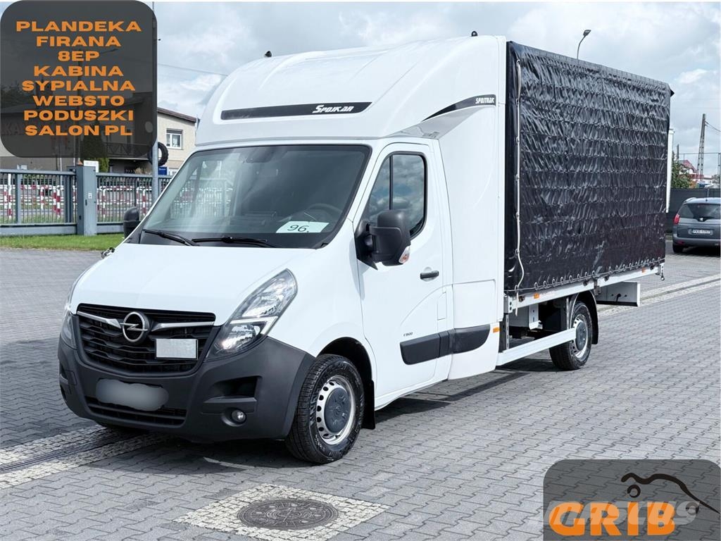 Opel Movano 165 CDTI Plandeka + Firana 8ep Kabina Sypia Egyéb