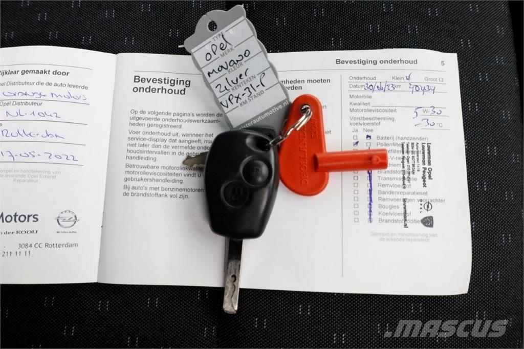 Opel Movano 2.3 Turbo 165pk Bakwagen met bovensluit-laa Otros camiones