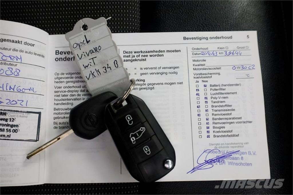 Opel Vivaro 2.0 CDTI 122pk L3 Edition Airco/Imperiaal/2 شاحنات أخرى