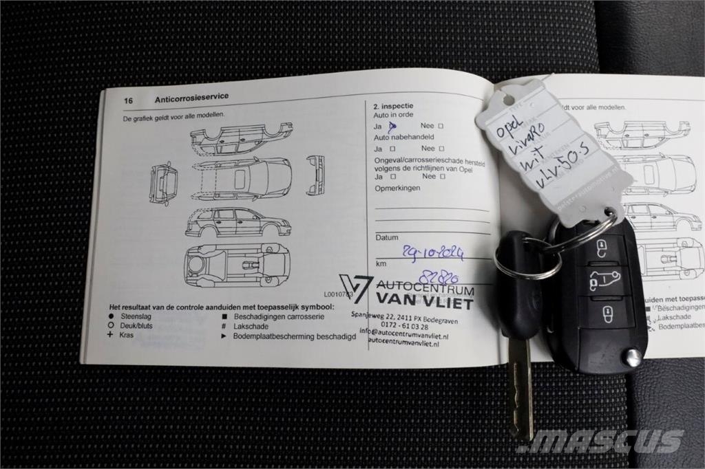 Opel Vivaro-e Innovation Lang D.C. 100% Elektrisch SOH Otros camiones