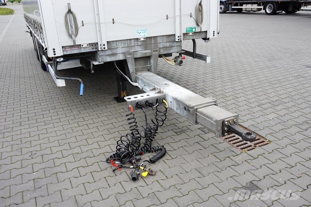 Panav TANDEM / DŁ. 8,2 M / FIRANKA / 20 PALET Remolques de caja de lona
