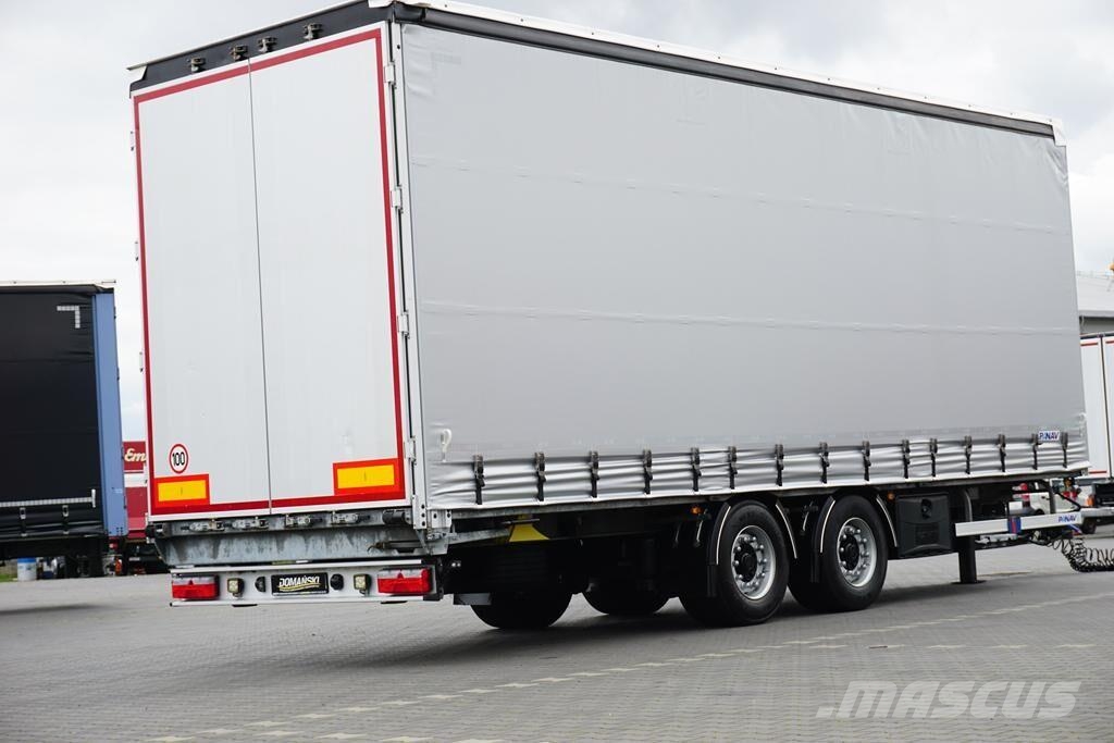 Panav TANDEM / DŁ. 8,2 M / FIRANKA / 20 PALET Remolques de caja de lona