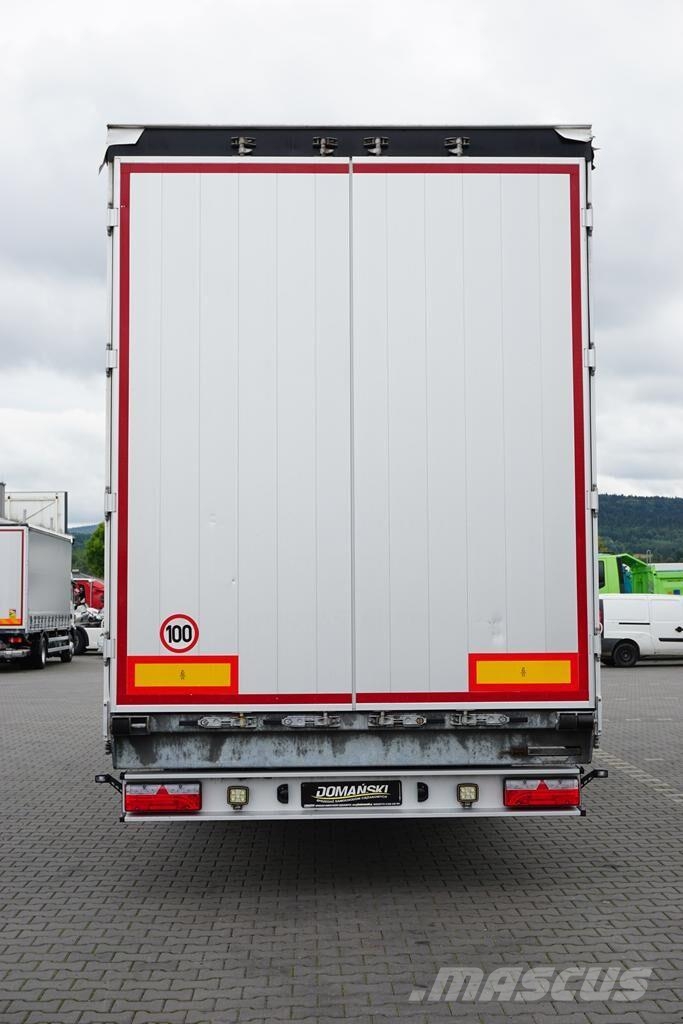 Panav TANDEM / DŁ. 8,2 M / FIRANKA / 20 PALET Remolques de caja de lona