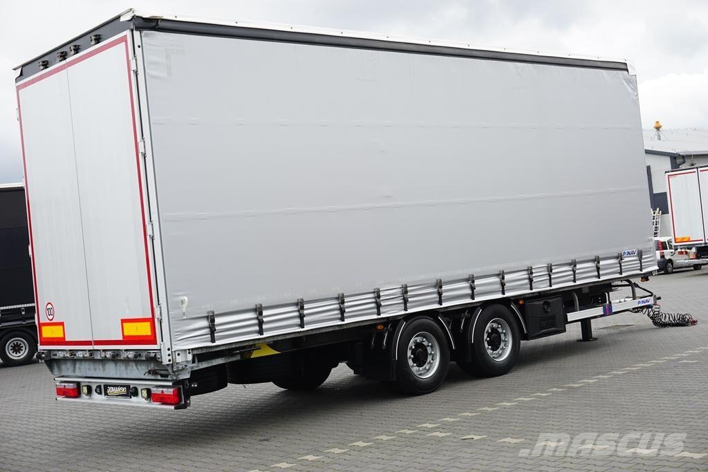 Panav TANDEM / DŁ. 8,2 M / FIRANKA / 20 PALET Remolques de caja de lona