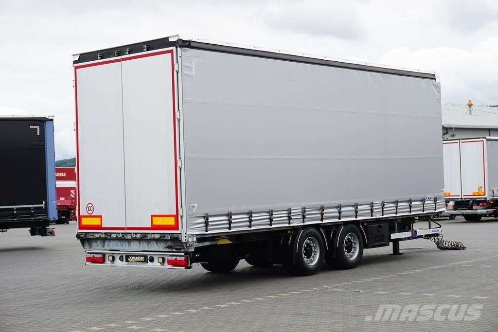 Panav TANDEM / DŁ. 8,2 M / FIRANKA / 20 PALET Remolques de caja de lona