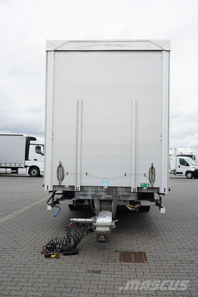Panav TANDEM / DŁ. 8,2 M / FIRANKA / 20 PALET Remolques de caja de lona