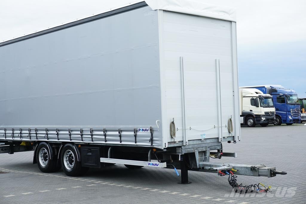 Panav / TANDEM / DŁ. 8,35 M / FIRANKA / 20 PALET Schuifzeilopbouw
