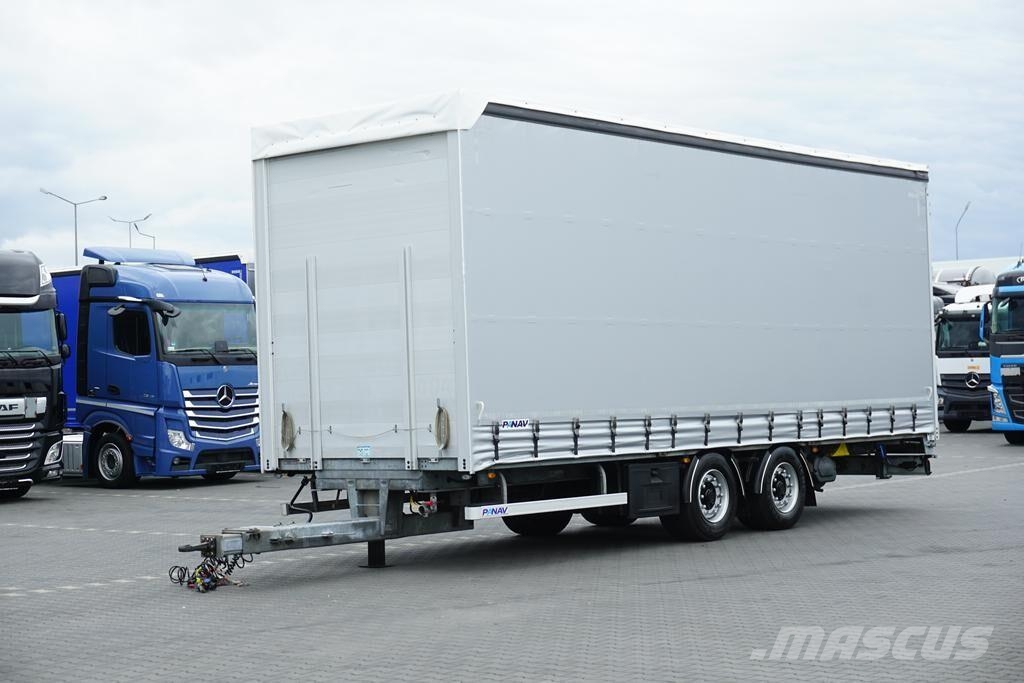 Panav / TANDEM / DŁ. 8,35 M / FIRANKA / 20 PALET Schuifzeilopbouw