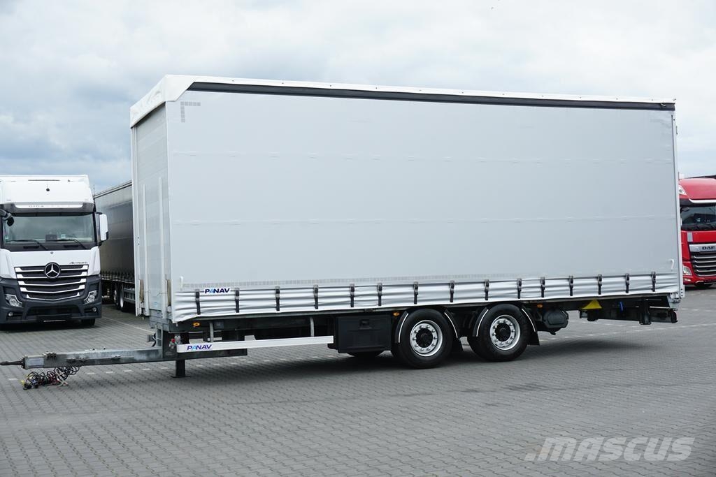 Panav / TANDEM / DŁ. 8,35 M / FIRANKA / 20 PALET Schuifzeilopbouw