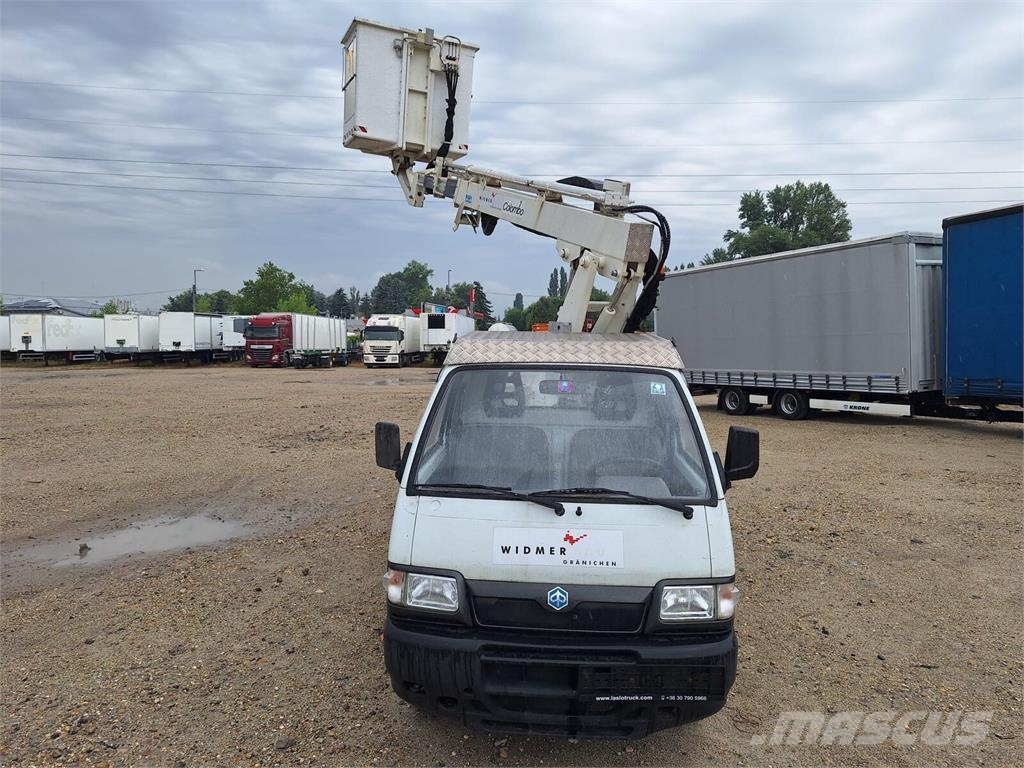 Piaggio Porter Maxxi 1,3 - COLOMBO Giuseppe TLC 122 L-12m/ Teherautóra szerelt emelők és állványok