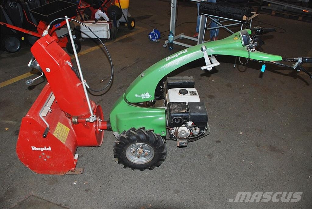 Rapid MONDO Hydrostat Kubota Einachser Winterdienst Gerä Komunālā tehnika- Citi