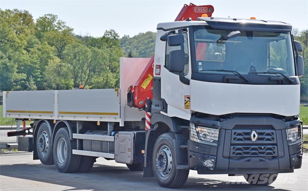 Renault C 380 平板栏板货车