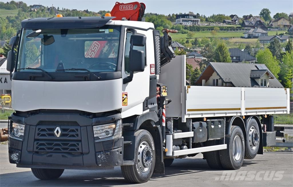 Renault C 380 平板栏板货车