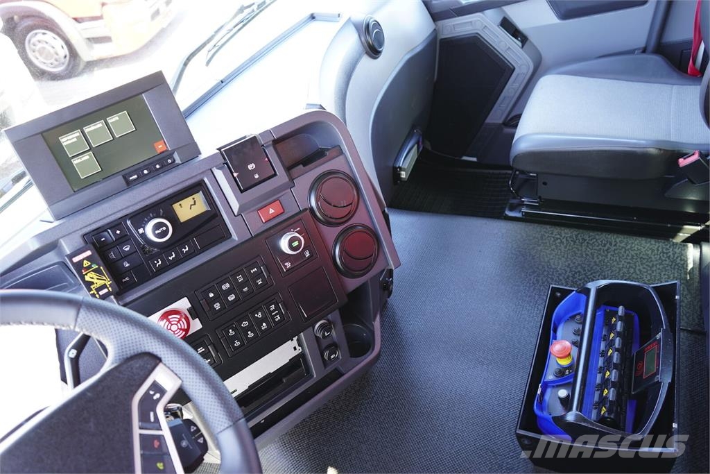 Renault C 430 / 6 X 2 / E 6 / SKRZYNIOWY + HDS / FASSI F 1 平板栏板货车