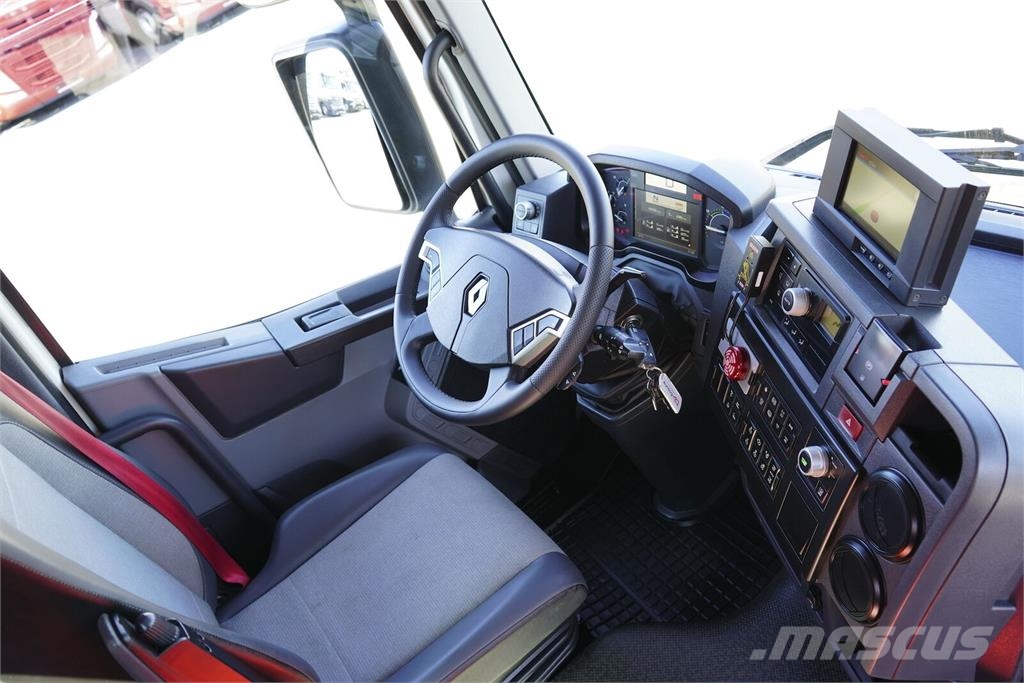 Renault C 430 / 6 X 2 / E 6 / SKRZYNIOWY + HDS / FASSI F 1 平板栏板货车