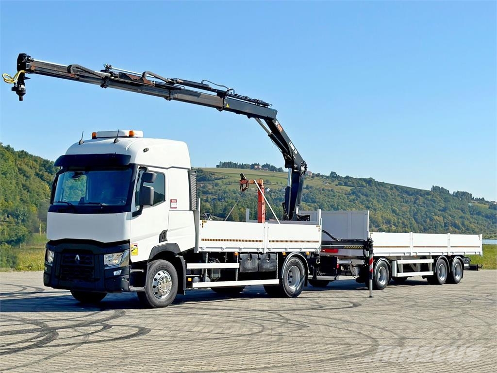 Renault C 440 平板栏板货车