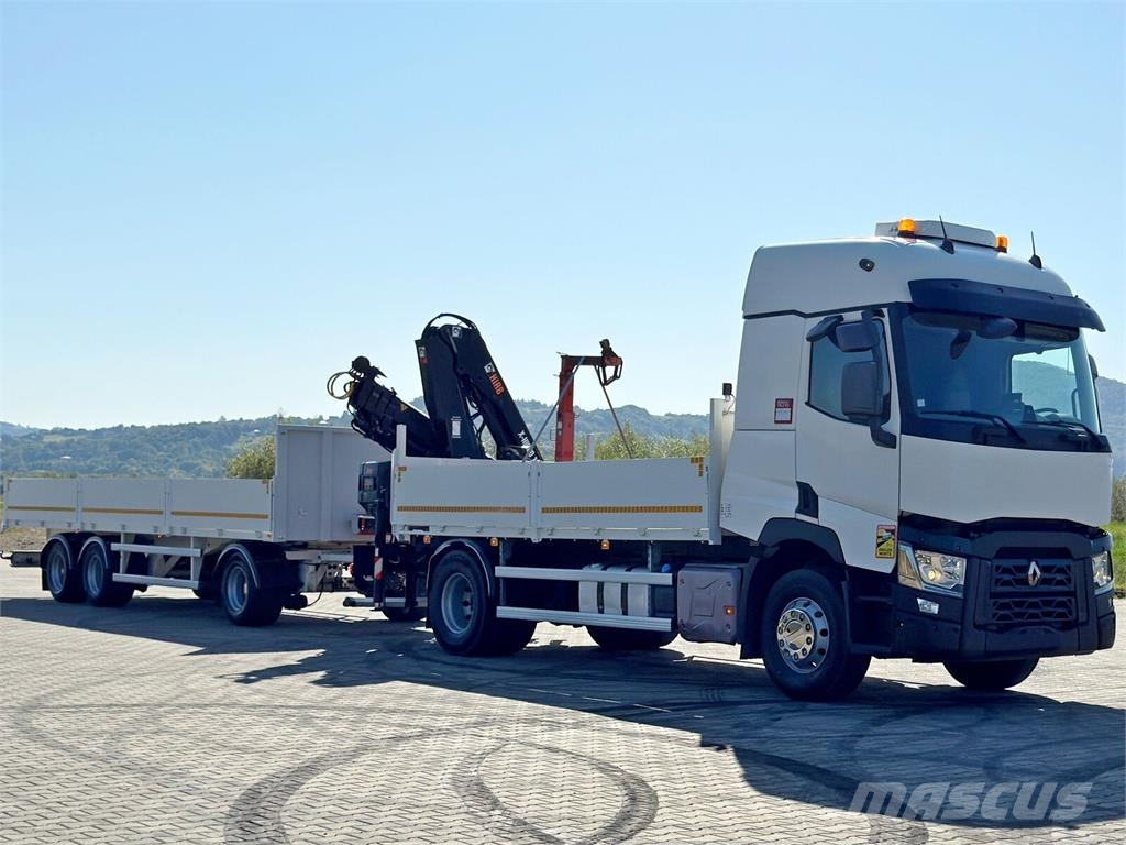 Renault C 440 平板栏板货车